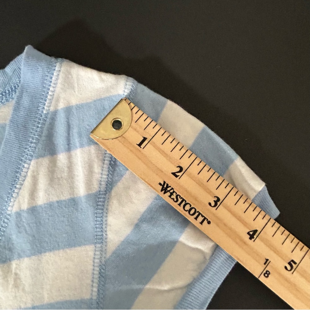 New York Poof Excellence Juniors (Set of 2) Striped Tees Size Large - Picture 10 of 10